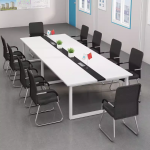 会议桌长桌办公桌椅组合现代简约会议室超大书法桌条形桌长条桌子